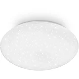 LED stropna svetilka Verb z učinkom zvezdnega neba bela Ø 48,5 cm