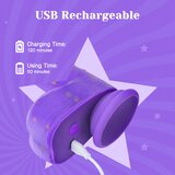 Tracy's Dog jelivoy - realistični vibrator - 22cm (ljubičasta) | shoptok.hr