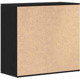  Komoda crni hrast 80x36x75 cm Inženirsko drvo | shoptok.hr