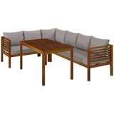 Modern Living Lounge Garnitura Nico, Akacija, Siva, 3-Delno | Shoptok.si