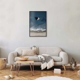  Plakat - Yacht on the Sea 40x60 Crni okvir | shoptok.hr