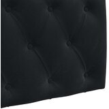  Držeće uzglavlje Zidne Crna 110 x 55 x 7 cm Baršun - Crna 100 cm bez LED | shoptok.hr