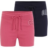 GAP Hlače mornarska / staro roza / svetlo roza | Shoptok.si