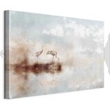  Slika - Cranes in the Morning (1 Part) Wide 60x40 Akustična | shoptok.hr