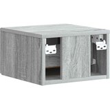  Noćni ormarić za montažu na zid Siva sonoma 33 x 34,5 x 20 cm | Eponuda.com