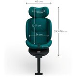 Kinderkraft AUTO SEDISTE I-360 2 PLUS i size 40-150cm GREEN | Eponuda.com