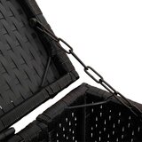  Kutija za smeće Crna 65 x 80 x 115 cm Polietilen | shoptok.hr