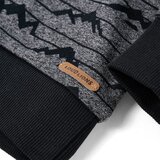  Dječja topla majica modra prošarana 128 | shoptok.hr