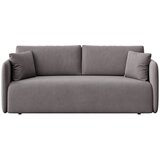 Rodier Siva baršunasti sklopiva sofa 220 cm Chaum – | shoptok.hr