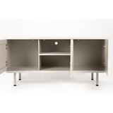 White Label Svetlo siva komoda 55x120x40 cm Funk – | Shoptok.si