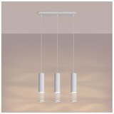 Sollux SL.1688 - zavesni visilica na sajli lami 3xGU10/10W/230V bela Cene