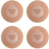 Bloomingville Rožnato-oranžne skledice v kompletu 4 ks iz kamenine 890 ml Darlene – | Shoptok.si