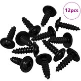  Samoupravni čavao 12 pcs Crna 3,5 x 12 mm Željezo | shoptok.hr
