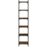  Regal za knjige sa 6 razina boja hrasta 40 x 30 x 188 cm drveni | shoptok.hr