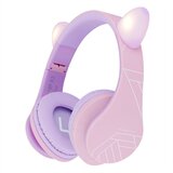POWERLOCUS P2 Kids Headphones purple /pink with Ears | shoptok.hr