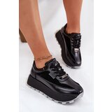 Big Star Ladies Leather Sneakers On Platform | ePonuda.com