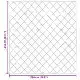 Puni Polna celoletna prevleka Antracit 220 x 240 cm Mikrovlakna, (5000147144) | Shoptok.si