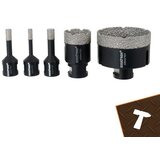 Bigstren set dijamantnih kruna M14, 6 dijelova (6–68 mm) + adapter | shoptok.hr