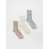 Reserved - Komplet od 3 para čarapa - light grey