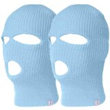 Balaclava pletena maska sa 3 rupe (plava) | shoptok.hr