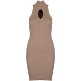 Guess Kratke obleke - Bež | Shoptok.si