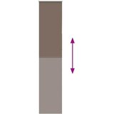 Rolo zavjesa za zamračivanje boje kave 50x230 cm Širina tkanine 45,7 cm Poliester | Shoptok.si