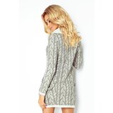 Numoco 119-1 Golf - dress with large pockets - pattern thick BRAID | shoptok.hr
