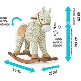 Milly Mally točkasti sivi konjić za ljuljanje | shoptok.hr