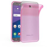 Cadorabo Case, združljiv s Samsungom v prozornem roza - zaščitni pokrov iz fleksibilnega silikona TPU, (20589173) Cene
