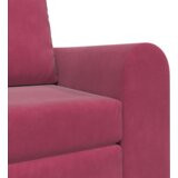 SOFA krevet 2 u 1 vino crvena 98x71x83 cm pliš | shoptok.hr