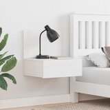  Noćni ormarić 2 pcs Bijelo 42 x 32,5 x 40 cm Masivna borovina | shoptok.hr