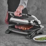 Korkmaz Srebrn električni grill Tostkolik 1800 W | Shoptok.si
