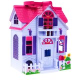  Kućica za lutke s ručkom za nošenje - lila | shoptok.hr