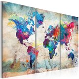  Slika - World Maps: Modern Style 120x80 | shoptok.hr