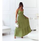 UR/CEO Green boho-style maxi dress Trill | Shoptok.si