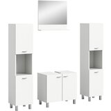 MID.YOU Kopalnica Boston, Bela, 4-Delna | Shoptok.si
