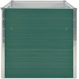  Povišena vrtna gredica 160 x 80 x 77 cm pocinčani čelik zelena | Eponuda.ba