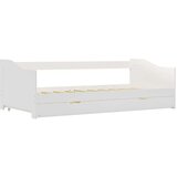  Za krevet na razvlačenje od borovine bijeli 90 x 200 cm | shoptok.hr