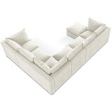 Makamii Bež kotna sedežna garnitura (desni kot/v obliki črke "U") Manao – | Shoptok.si