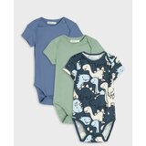 Sinsay Pamučni body s motivom dinosaura 3 pack Cijene
