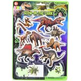  Fluorescentni dinozavri zvezde svetleči stenski nalepke | Shoptok.si