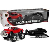  Set vozila Monster Truck + BMW 58 cm - crno/crveni | shoptok.hr