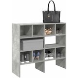  Stalci za cipele 2 kom koji se mogu složiti betonski sivi | shoptok.hr