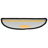  Prostirke za stepenice 30 kom 56x17x3 cm Crne poluokrugle | shoptok.hr
