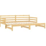  Dnevni krevet na izvlačenje 2 x (90 x 200) cm masivna borovina | Eponuda.ba