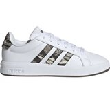 Adidas patike za dečake grand court 3.0 j Ftwwht/Tengrn/Gum5, bele Cene