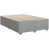  Krevet box spring s madracem svjetlosivi 140x200 cm od tkanine | shoptok.hr