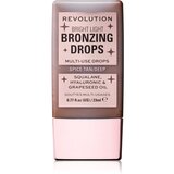 Makeup Revolution Bright Light Bronzing Drops tekoči bronzer odtenek Deep Bronze Spice 23 ml Cene