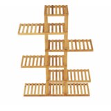 Kondela Regal, lakiran bambus, TUSUM | Shoptok.si