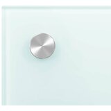  Kuhinjske zaštite od prskanja 2 kom bijele 80 x 50 cm staklene | shoptok.hr